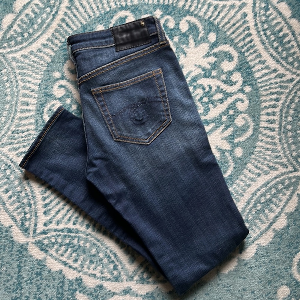 R 13 Alison Crop Denim